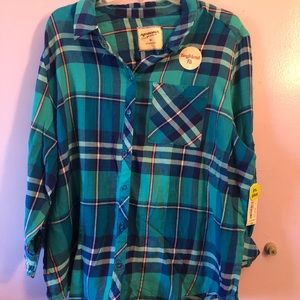 Boyfriend fit flannel